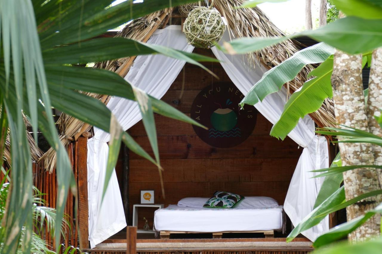 El Buho Bacalar Eco-Cabanas Hostal Εξωτερικό φωτογραφία