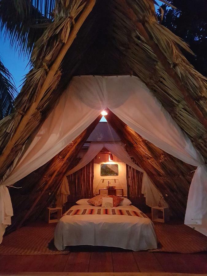 El Buho Bacalar Eco-Cabanas Hostal Εξωτερικό φωτογραφία