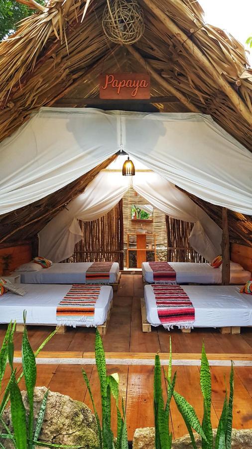 El Buho Bacalar Eco-Cabanas Hostal Εξωτερικό φωτογραφία