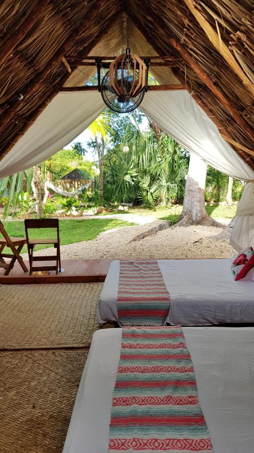 El Buho Bacalar Eco-Cabanas Hostal Εξωτερικό φωτογραφία